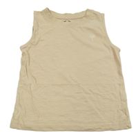 Béžové tílko s palmou Tu