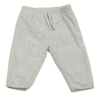 Světlešedé fleecové tepláky Matalan