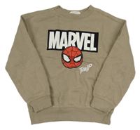Béžová mikina se Spider-manem H&M
