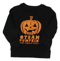 Černá mikina s dýní George