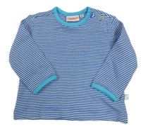 Modro-bílé pruhované triko Liegelind