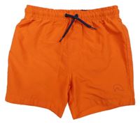 Oranžové plážové kraťasy Primark