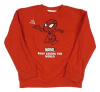 Červená mikina se Spider-manem H&M