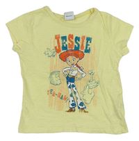 Světležluté melírované tričko s Jessie Next 
