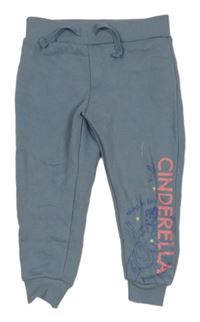 Modrošedé tepláky s Popelkou PRIMARK