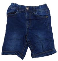 Tmavomodré riflové skinny kraťasy Denim Co.