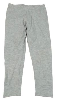 Šedé melírované legíny Pocopiano