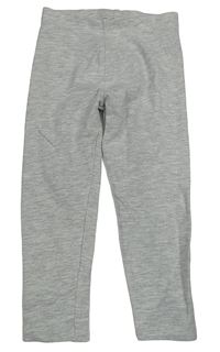 Šedé melírované crop legíny George