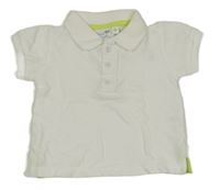 Bílé polo tričko