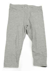 Šedé melírované legíny H&M