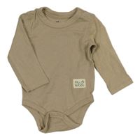 Béžové body s nášivkou Pep&Co