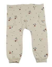 Smetanové květované tepláky Mamas&Papas