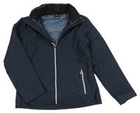 3v1 - Tmavomodrá šusťáková zimní bunda s kapucí CMP
