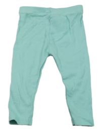 Světlemodré žebrované legíny Ergee