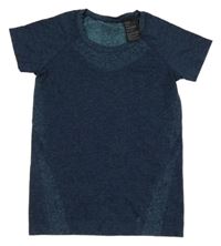 Tmavomodré funkční tričko H&M