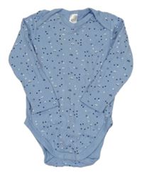 Světlemodré body s auty a hvězdami C&A