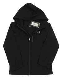 Nové - Černá šusťáková jarní funkční bunda s kapucí Under Armour