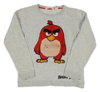 Šedá mikina - Angry Birds H&M