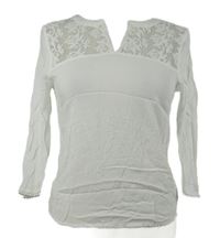 Dámská bílá halenka s krajkou Only vel. 32