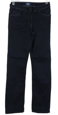 Dámské tmavomodré rifle Cecil vel. 28