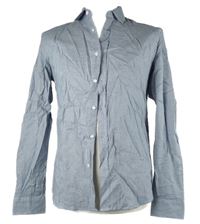 Pánská modro-černá vzorovaná slim fit košile Primark 