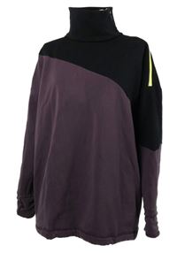 Pánská vínovo-černá sportovní funkční mikina Sweaty Betty 