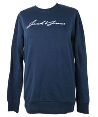 Pánská tmavomodrá mikina s logem Jack Jones 