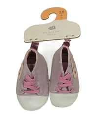 Lila-bílé capáčky Primark