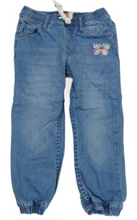 Modré cuff rifle s motýlkem Staccato