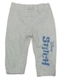 Bílo-šedé melírované tepláky s nápisem Primark