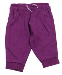 Fialové capri tepláky s proužkem Mountain Warehouse