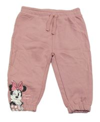 Růžové tepláky s Minnie Primark