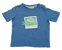 Modré tričko s chameleonem Impidimpi