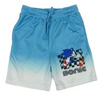 Modro-bílé sportovní kraťasy se Sonicem PRIMARK