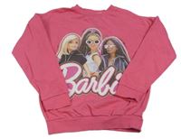 Růžová mikina s Barbie 