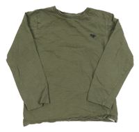 Khaki triko s dinosaurem Next