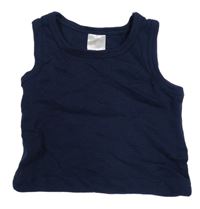 Tmavomodré tílko H&M