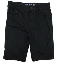 Černé riflové kraťasy Denim Co.