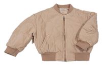Pudrový prošívaná zateplený bomber Primark