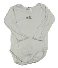 Bílé body s kostkami H&M