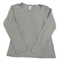 Šedé triko H&M
