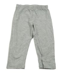Šedé melírované capri legíny H&M