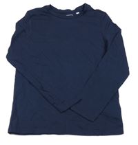 Tmavomodré triko C&A