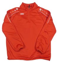 Červená fotbalová funkční mikina Jako 