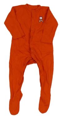 Červený overal s autem Miniclub