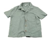 Zelenošedá vzorovaná halenka M&S