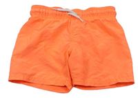 Neonově oranžové plážové kraťasy H&M