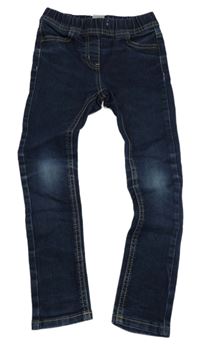 Tmavomodré riflové džegíny C&A