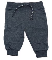 Tmavomodré melírované tepláky PRIMARK