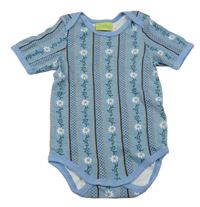 Modré vzorované body impidimpi